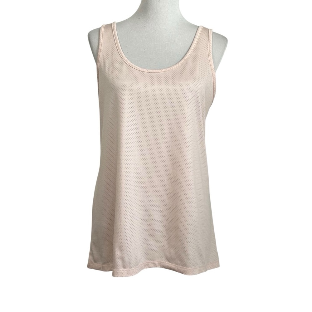 CALIA Carrie Underwood Womens Cross Back Tank top Sz Large Pink Activewear